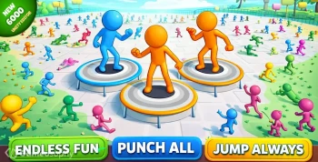 Idle Trampoline | Unity Game