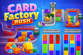 Card Factory | Sort Puzzle 3D | Unity Game