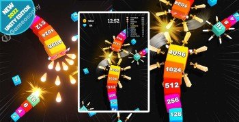 Jelly Cube Run 2048 - Unity Game