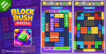Block Rush Puzzle | Unity Game
