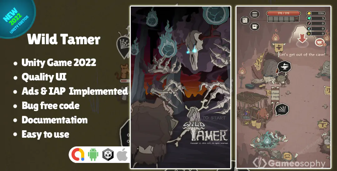 Wild Tamer Top Source Code | Unity source code