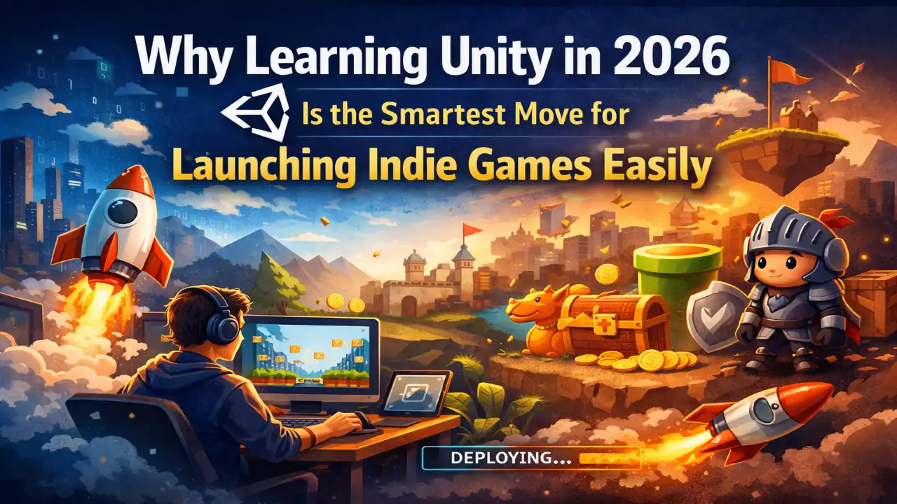 Why Learning Unity in 2026 Is the Smartest Way to Launch Indie Games Faster