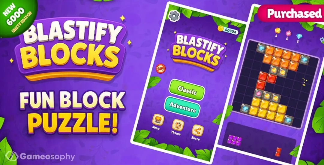 Blastify Blocks – Complete Unity Game