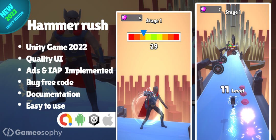 Hammer Rush Unity Code