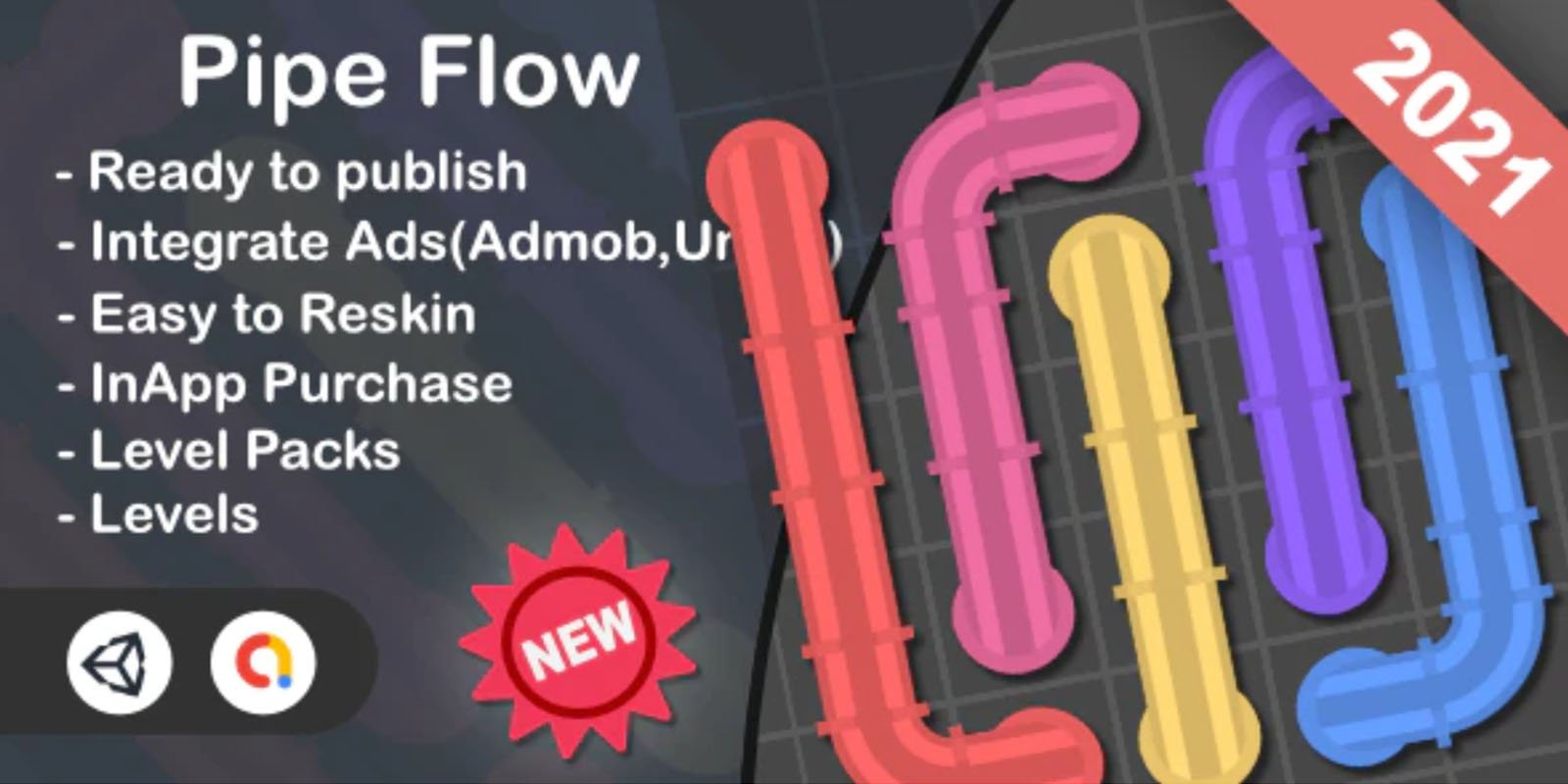 Pipe Flow - Unity Game